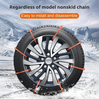10/20/30/40Pcs Anti Skid Snow Chains Car Tire Snow Chains Car Winter Tire