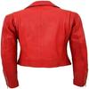 NOORA Women's Real Leather Biker Jacket