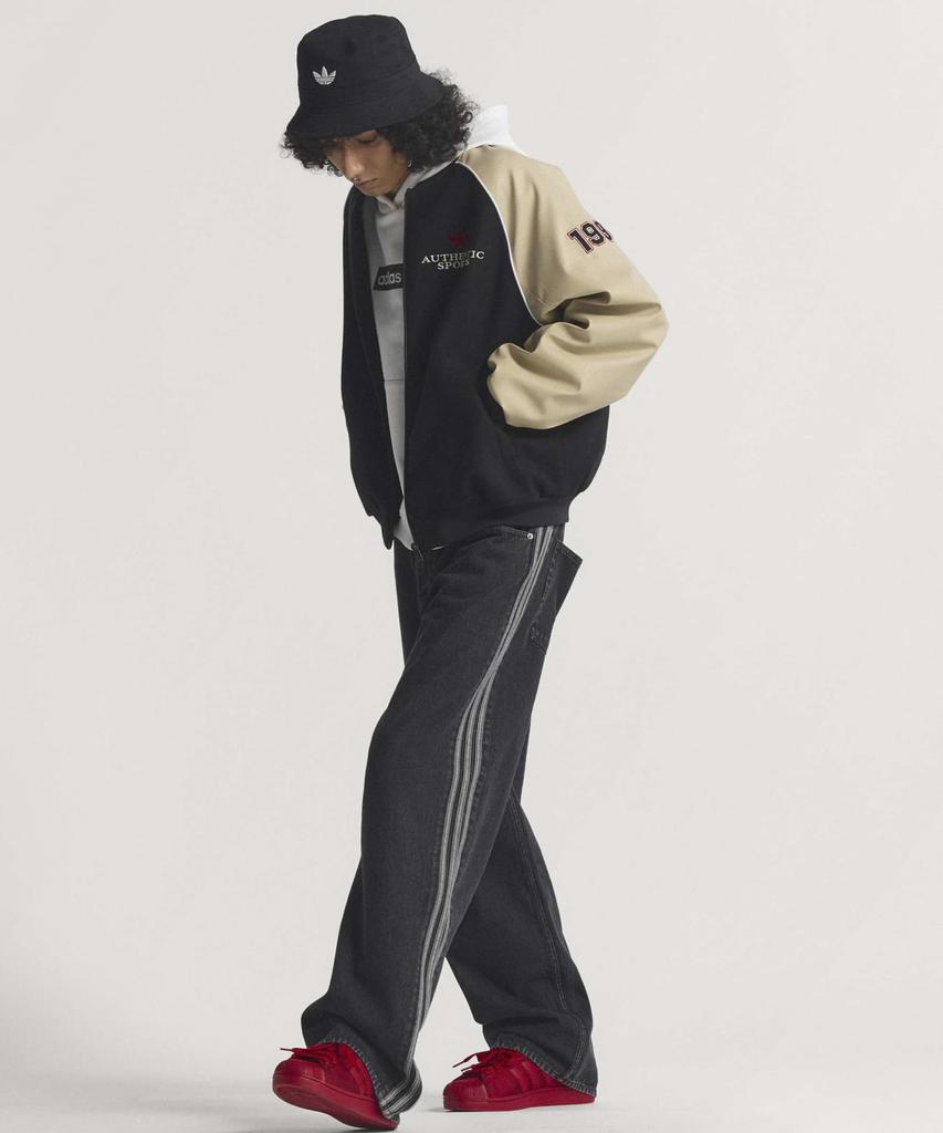ADIDAS Firebird Denim Pants - Black / Kd1497