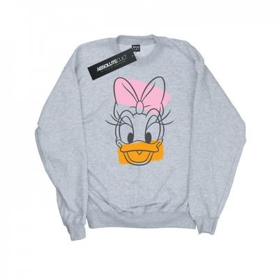 Womens/Ladies Daisy Duck Head Sweatshirt