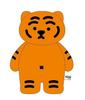 K Company MUZIK TIGER Musik Tiger Plush H164 X W157 X Toy, Toffee, Standing, D126mm, MU-NG-TOT