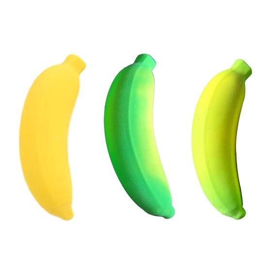Color Changing Banana Squeeze Toy Soft Stretchy Simulation Banana Fidget Toy Decompression Simulated Fruit Sensory Pinch Toy