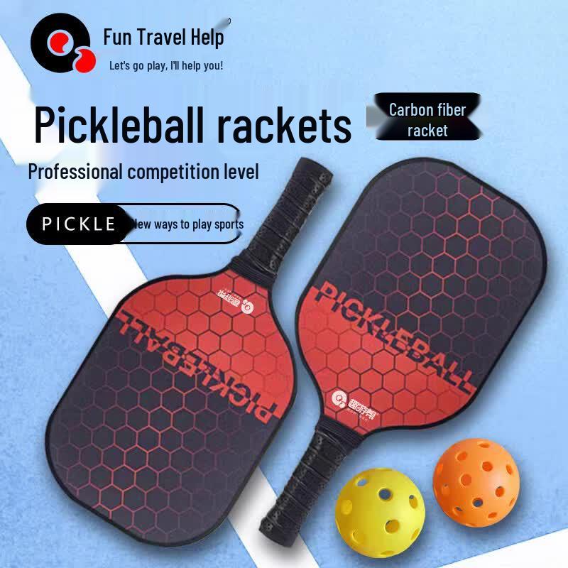 Quyoubang Durable Carbon Fiber Pickleball Set