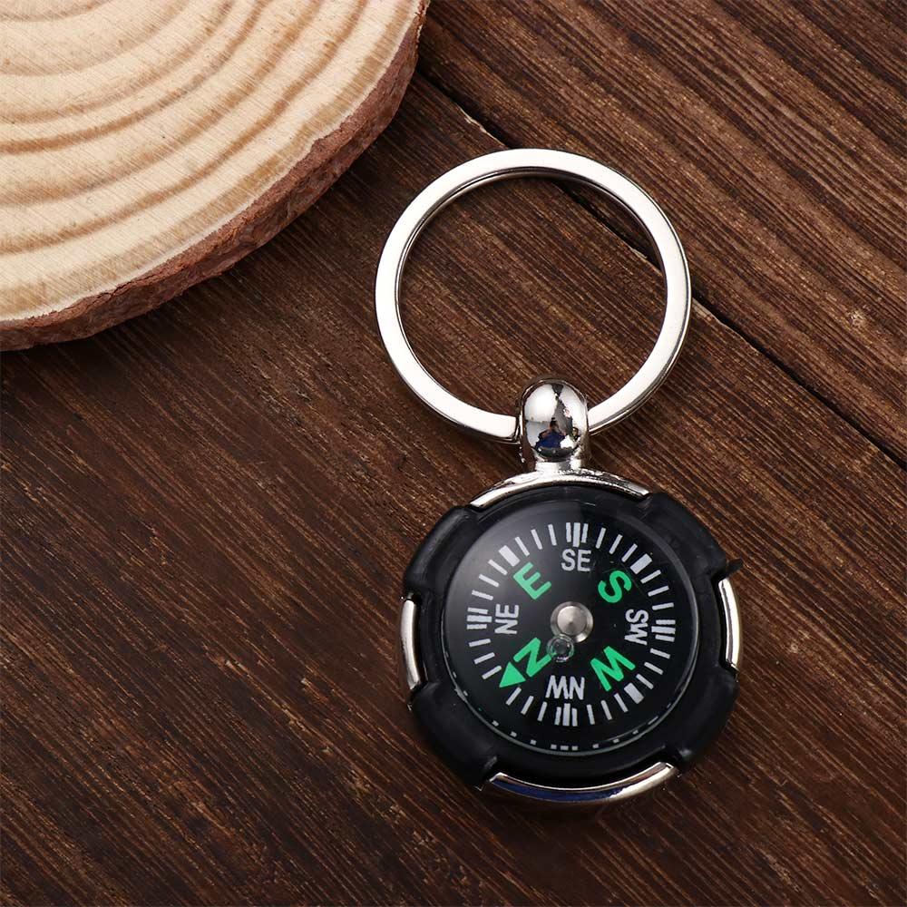 Outdoor-Zubehör Survival-Werkzeug Notfall Wildkompass Mini-Kompass Taschenkompass Schlüsselanhänger