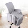 Solid Color Seat Cover Stretchy Chair Cushion Removable Chair Protective Case  Hotel