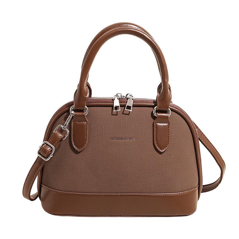 New simple portable women's bag fashion casual shoulder bag texture messenger bag