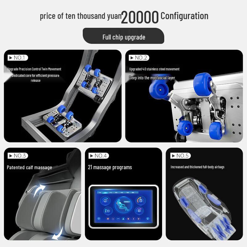 Kangzuo Zero-Gravity Full-Body Massage Chair