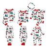 Cotton Christmas Pyjamas Set Parent-child Adult Kids Loungewear New Xmas Sleepwear  Dad Mom