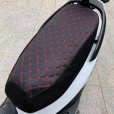 1Pcs Motorcycle Seat Cushion Cover Motorbike Thickened Seat Breathable Sunblock Anti-skid Cushi H7D6