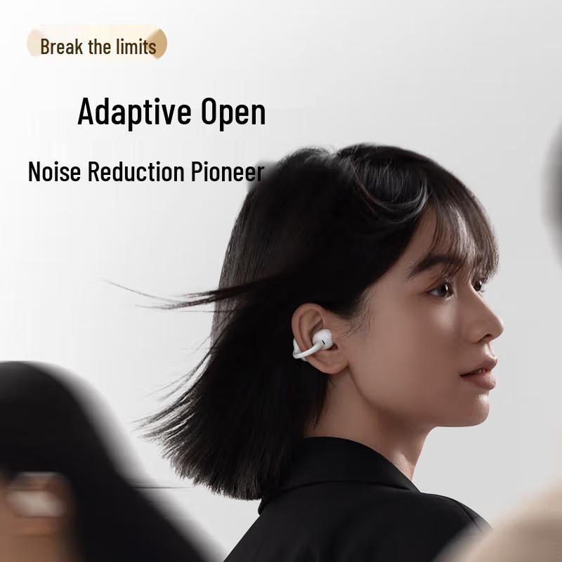 EDIFIER LolliClip Open-Ear ANC Bluetooth Ear Clip Headphones