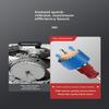 Woodworking Hole Opener Quick Stripping Pipe Self-Locking Extensions Rod Woodworking Hole Opener Connecting Rod