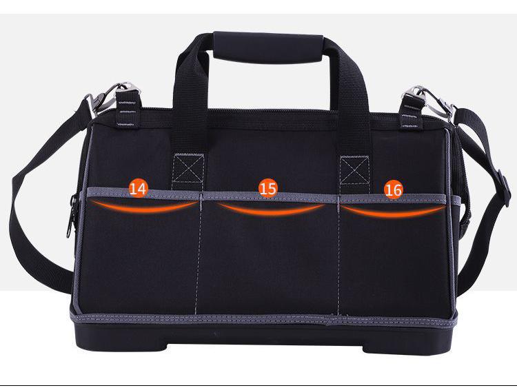 Large Capacity Multifunctional Electrician & Woodworking Tool Bag