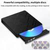 Typec+USB 3.0 Externes Blu-Ray-Laufwerk CD24X High-Speed-Laufwerk Werkzeuge Und Brennschreiber-Adapter DVD CD Extern Multifunktion A3Y9