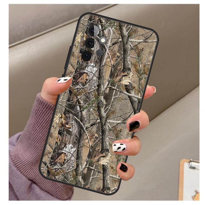 Camouflage Hunting Case For Samsung Galaxy A35 A55 A15 A32 A12 A22 A52 A06 A54 A34 A14 A56 A36 A26 A16 A13 A53