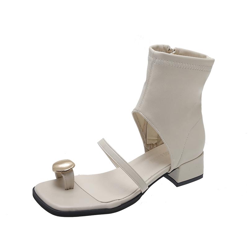 Fashion Clip Toe Women Sandals Shoes Cool Boots Summer Fashion 2024 Low Heels Designer Flip Flops Open Toe Slippers Zapatos Mujer Pumps