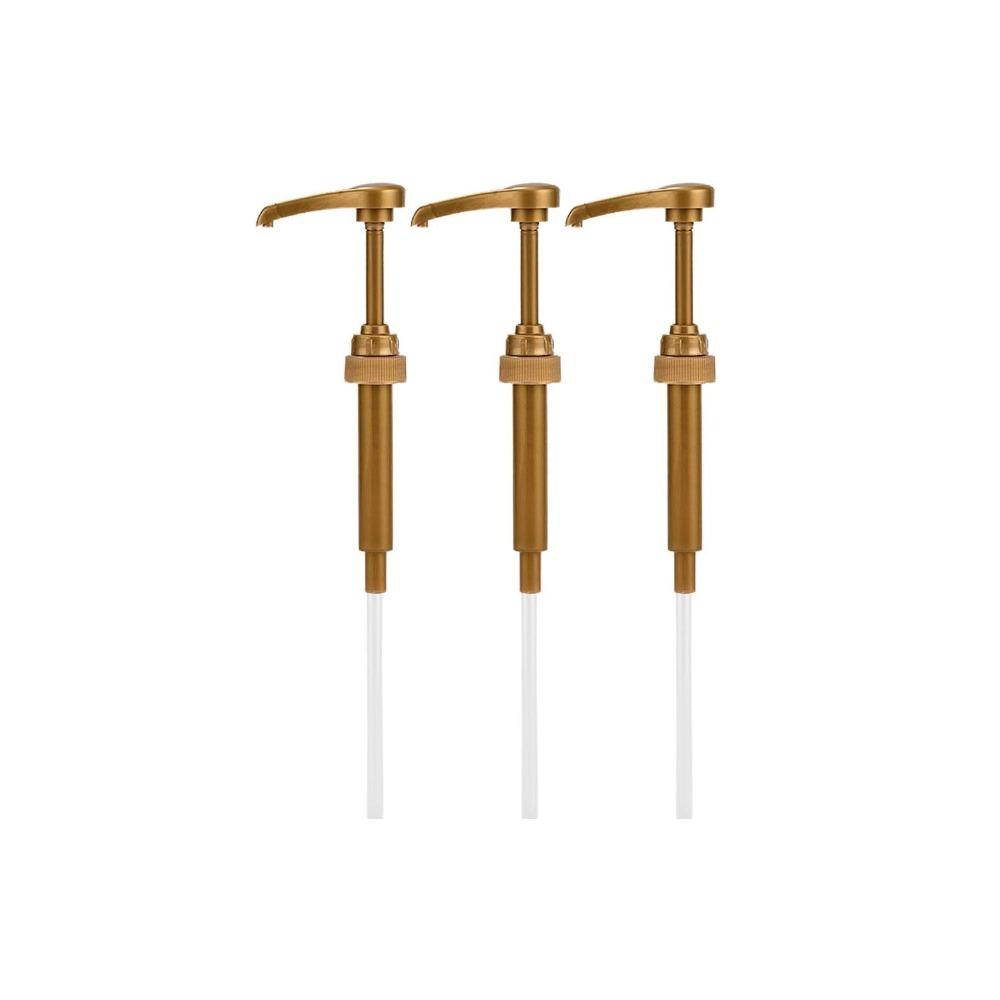 Leeseph Syrup Pump Coffee Syrup Pump Dispenser Syrup Pump Press Action Pump Head for Coffee Syrups for Juice Bottle Dispenser