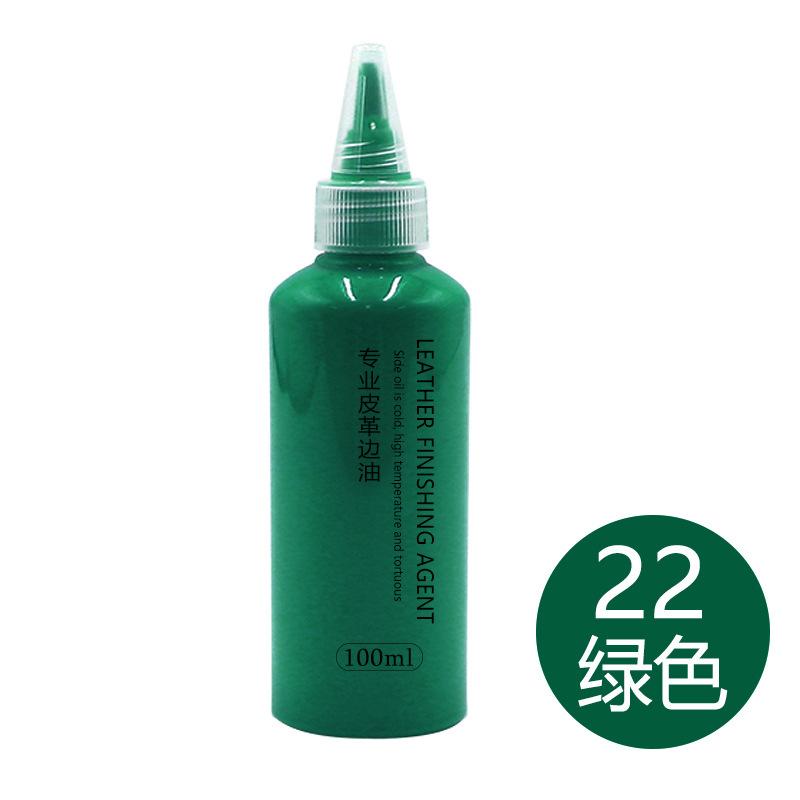 100ml Matte Lederkantenversiegelungsöl Kältebeständig Hochtemperaturbeständig Verhindert Feuchtigkeitsaufnahme und Verformung des Leders