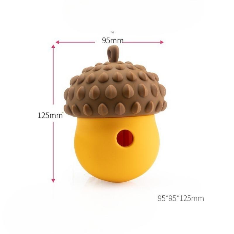 Berry Silicone Slow Food Dispenser, Interactive Toy for Cats and Dogs To Chew and Grind Teeth, Pet Toy, Leaky Food Dispenser