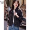 Women's Loose Fit Stand Collar Casual Commuter Jacket