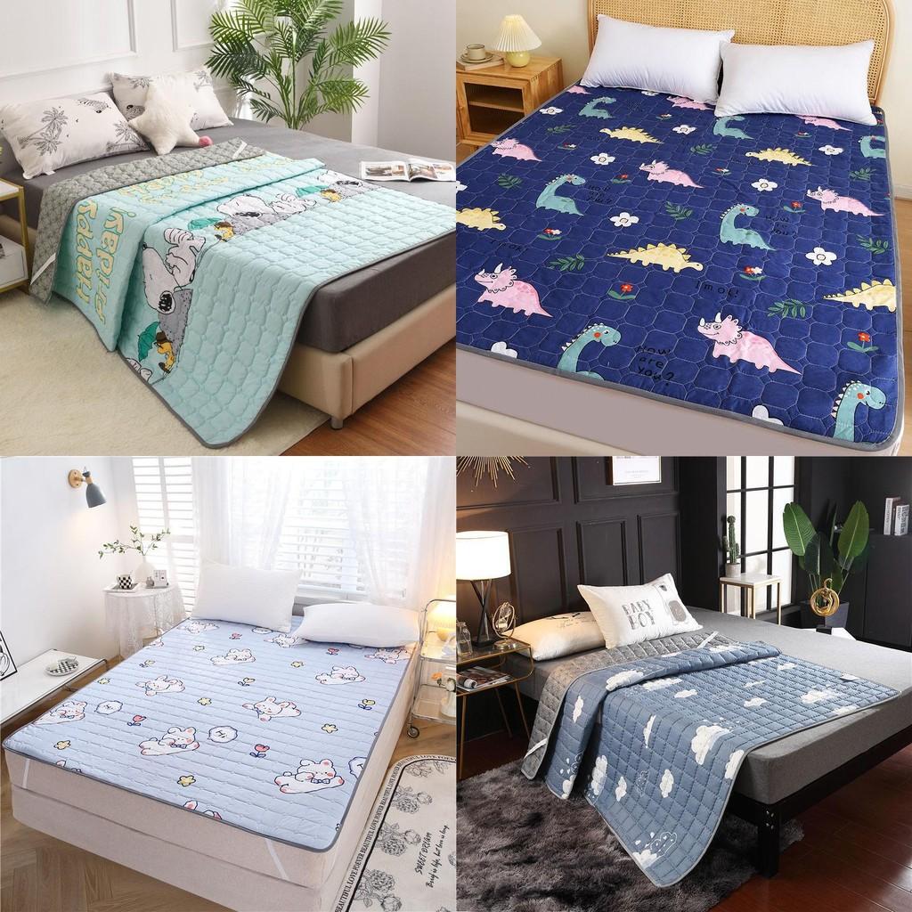 Toppers Cot Mattress Breathable Cotton Durable Resistant Fabric Students