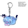 Korean Pop Tiger Charm Anime Keychain Charm Cute Acrylic Tiger Pendant Mobile Phone Key Ring Bag Backpack Charm Gift for Fans