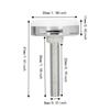 4pcs Screw-On Mounting Furniture Leveling Feet Durable Furniture Support Screws  For Furniture Feet
