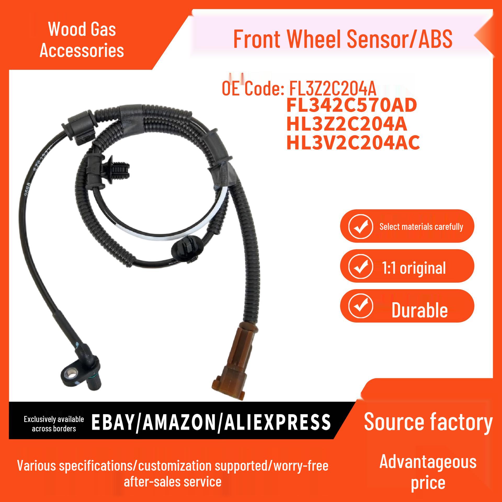 Fl3z2c204a Front Wheel ABS Sensor for 2015-2017 Ford F-150 2.7L V6 pokess