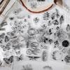 Vintage 16 Style Clear Stamps Seal For Scrapbooking/Rubber Stamp Journal Photo Album Card Making