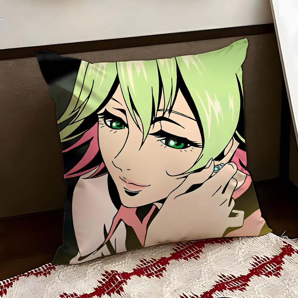 AnimeREDLINE Cushion Cover Reversible Soft Durable Pillow Cover Home  Car MultiScene Use for Daily Comfort