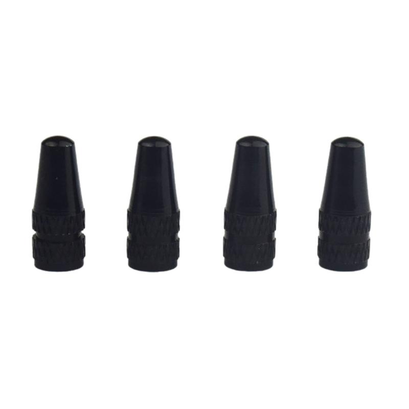

4Pcs Bike Tire Valves Stem Caps Aluminum Alloy Bicycles Air Tire Caps Bike Valves Caps Air Dust Covers Valves Caps