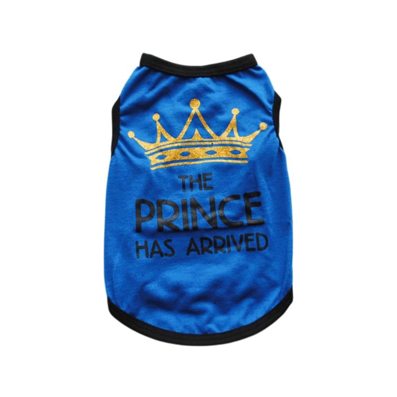 Pet Spring/Summer Vest Puppy T-Shirt Letter Print Princess Oblečení