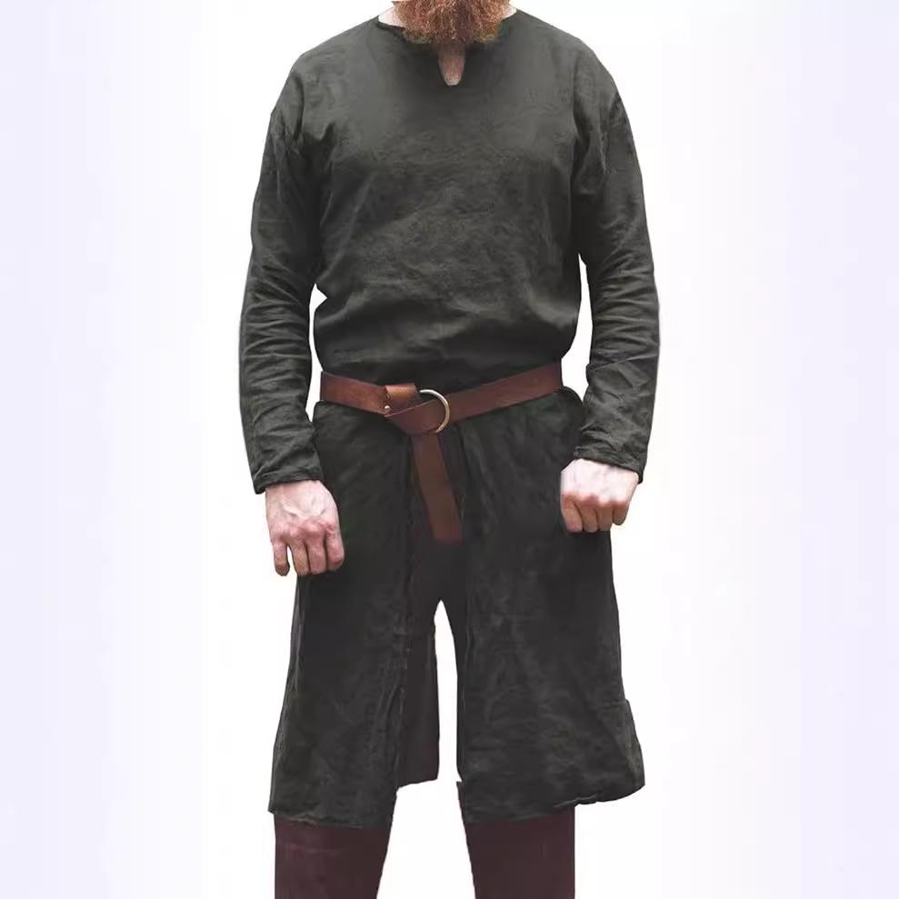 Medieval Viking Knight Retro Streetwear T-Shirt