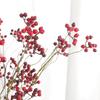 Simulation Cranberry Fake Flowers Home Decor Berries Christmas Wedding Party Table Decoration DIY Artificial Blueberry Branches