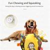 Plush Pet Soccer Ball With Bell For Teething And Entertainment For Small Canines