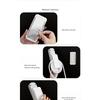 Self Adhesive Plug Holder, Wall Mounted No Drilling Socket Fixing Sticker, Home Seamless Sticker, Nail Free Creative Plug Holder