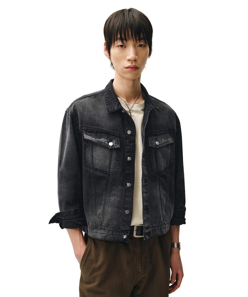 Decet Denim Trucker Jacket Dcjk004Black