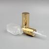 10ml/20ml/30ml čtvercová matná skleněná lahvička s rozprašovačem na mléko a lisovacím pumpičkou