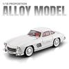 1/18 Mercedes-Benz 300SL Supercar Alloy Model Car Toy Diecasts Metal Casting Sound and Light Car Toys for Children Vehicle