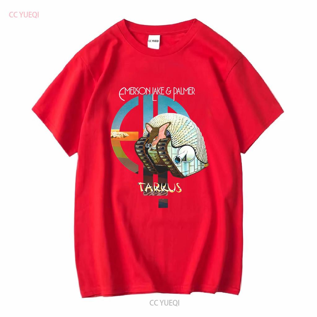 Tarkus ELP Emerson Lake and Palmer Black Size S 5Xl T Shirt AC1625 Long or Short Sleeves Vintage Washed Unisex Homme Fashion