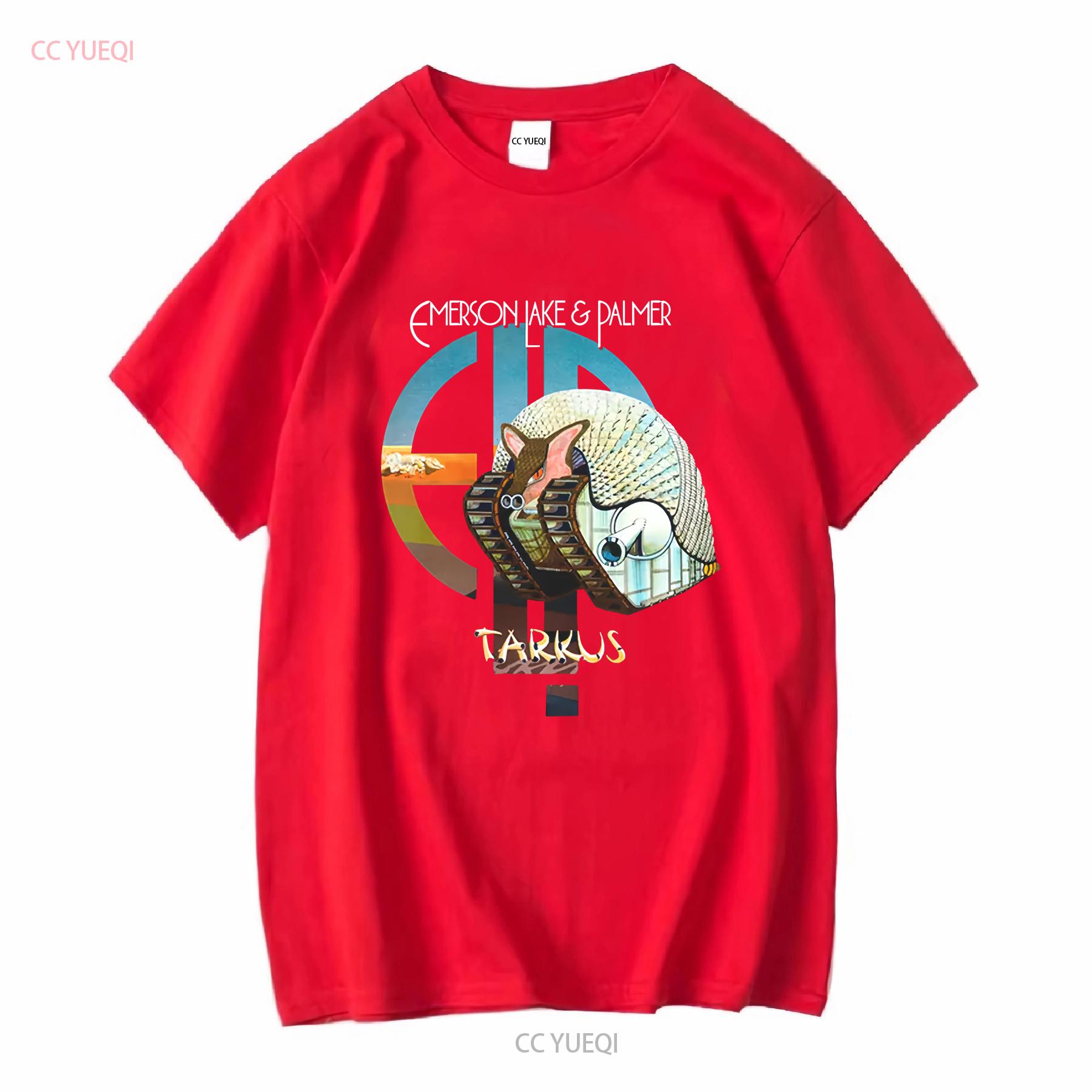 Tarkus ELP Emerson Lake and Palmer Черный Размер S 5XL Футболка AC1625 с длинным или коротким рукавом винтажная Стиранная Унисекс мужская мода S