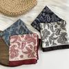 Silk scarf neck small square scarf summer match shirt neck neck protection small scarf headscarf summer women's pastoral hair band hair accessories