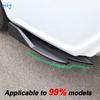 Universal Car Front Rear Bumper Strip Lip Spoiler Diffuser Splitter Scratch Protector Carbon Fiber Winglets Side Skirt