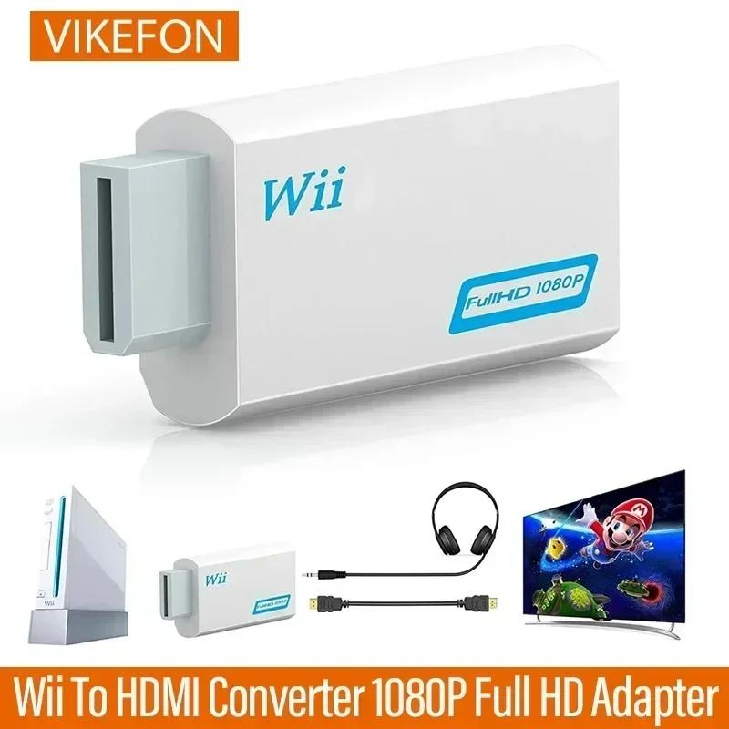 

Wii To HDMI-Compatible Converter 1080P Full HD Adapter Connector 3.5mm Video Audio for PC HDTV Monitor Wii2 HDMI-Compatible белый