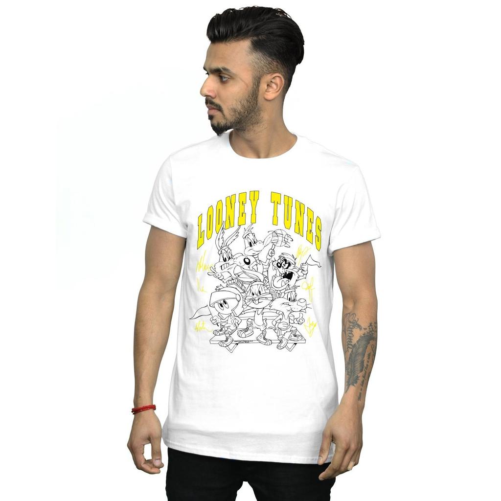 Looney Tunes Mens Basketball Squad T-Shirt