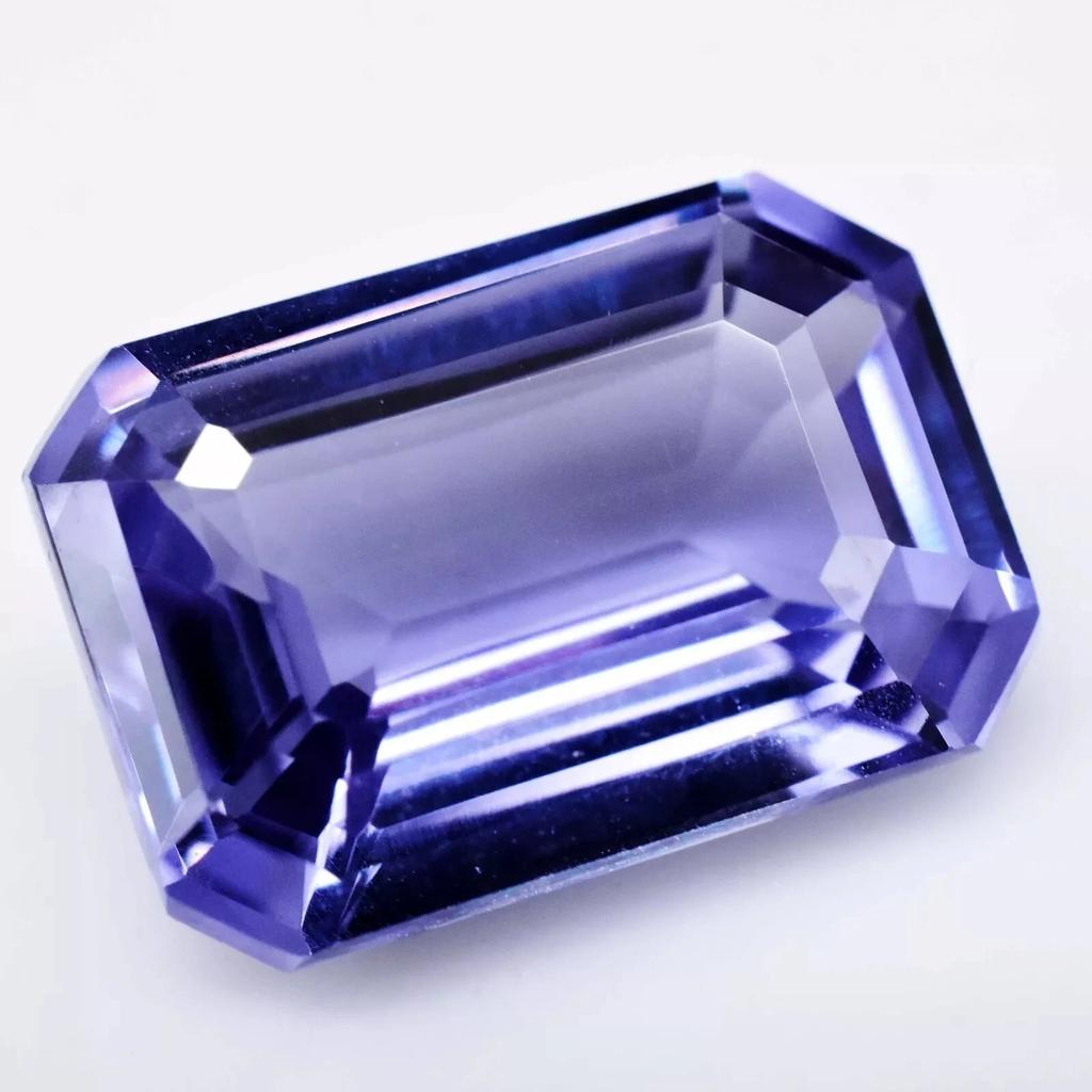 8-10 Ct Natural Alexandrite Color Change Emerald Cut Fabulous Gemstone