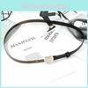 Stylish Transparent Plastic Heart Buckle Belt For Women Casual Korean Fashion One-loop Waistband