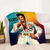 Elvis Presley Performance Blanket Warmthful Decor Great for Picnics Seaside Bed for All Occasions Digital Print