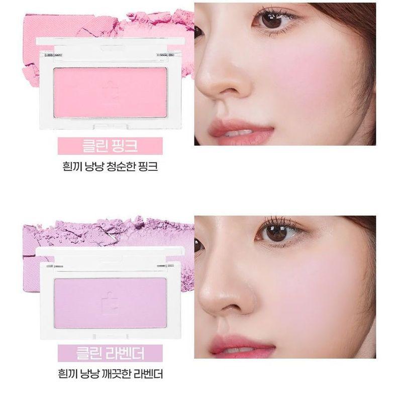 HOLIKA HOLIKA - Piece Matching Blusher Clean Series - 3 Colors