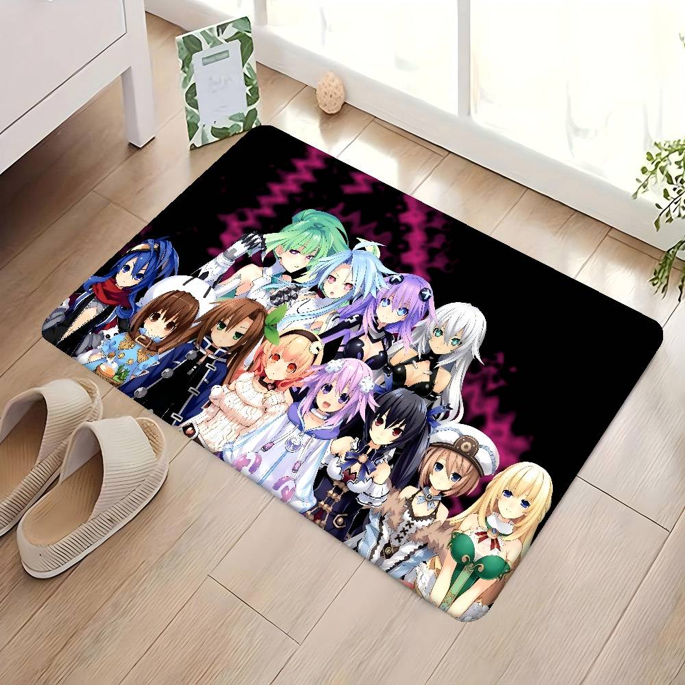 

Hyperdimension Neptunia Anime Door Mat Anti-Slip Nordic for Bedroom Living Room Home Balcony 50x80 cm