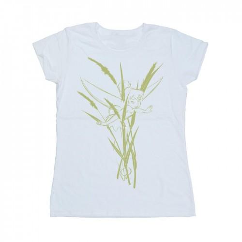 Disney Womens/Ladies Tinkerbell Nature Cotton T-Shirt